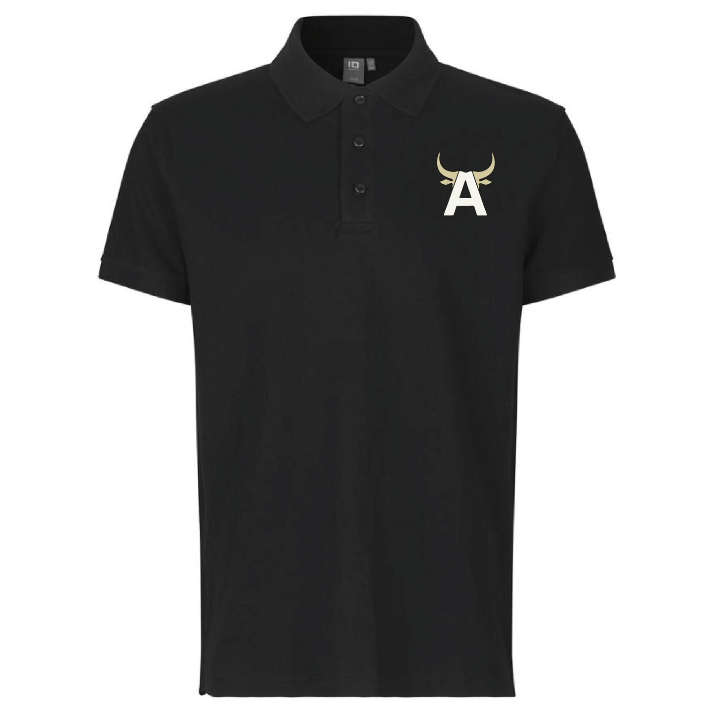 Polo Stretch - Unisex - (ID0525-noir-Broderie)