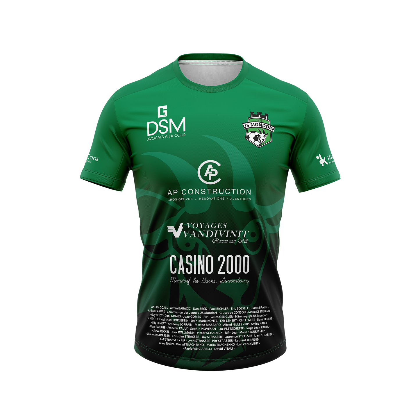 Tricot match - Home Saison 2026-2027- US Mondorf (2518)