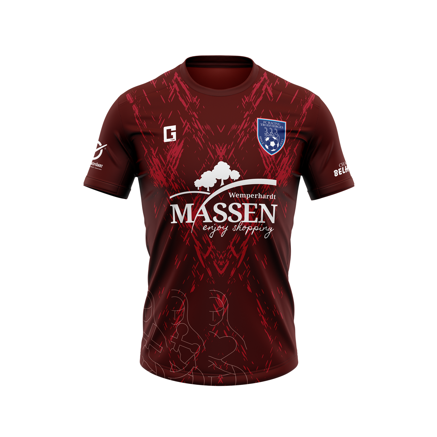 Tricot Match - Gardiens - FC Racing Troisvierges (2815)