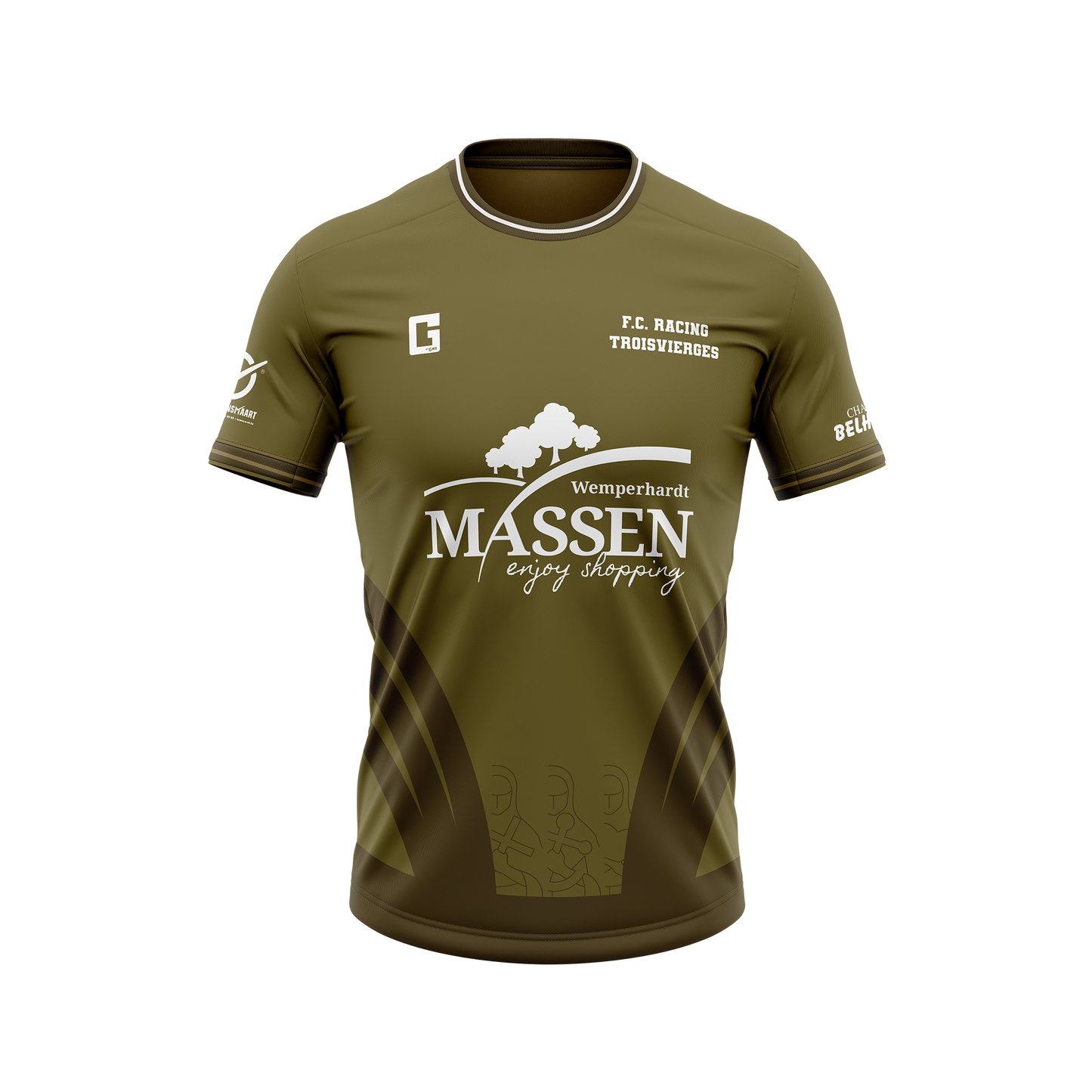 Tricot Match - Gardiens - FC Racing Troisvierges (2815)