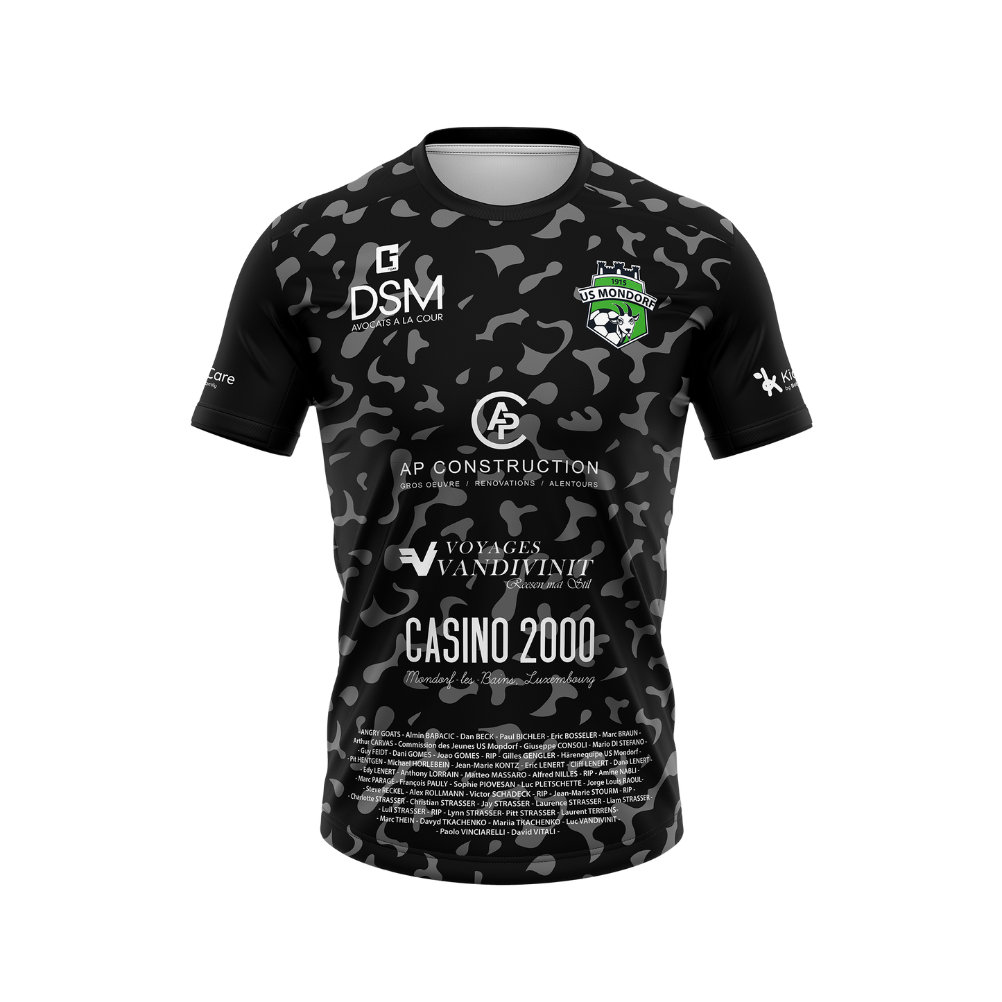 Tricot match - Externe Saison 2026-2027- US Mondorf (2518)