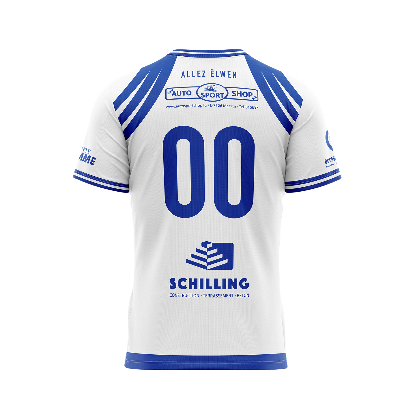 Tricot Match - Joueuers - FC Racing Troisvierges (2518)