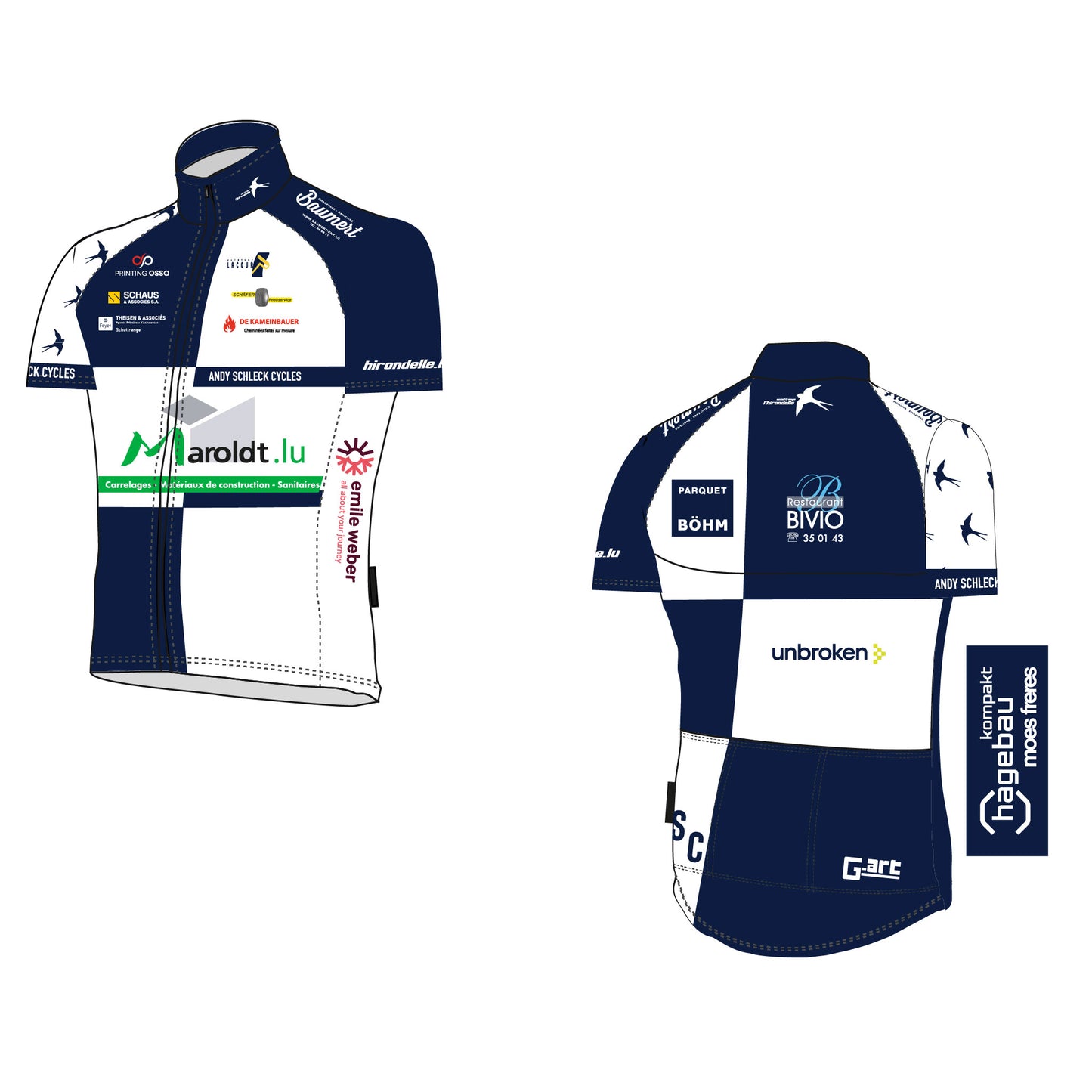 Warm Jersey - Adultes - l'hirondelle (3161)