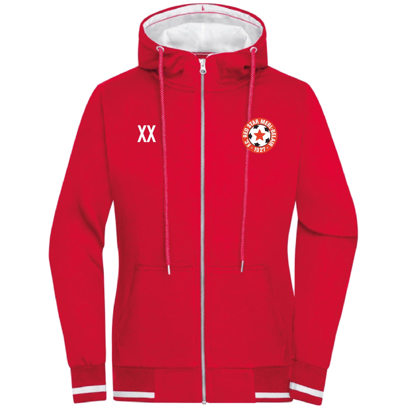 Veste sweat zippé avec capuche - Femmes - Red Star Merl (JN775)