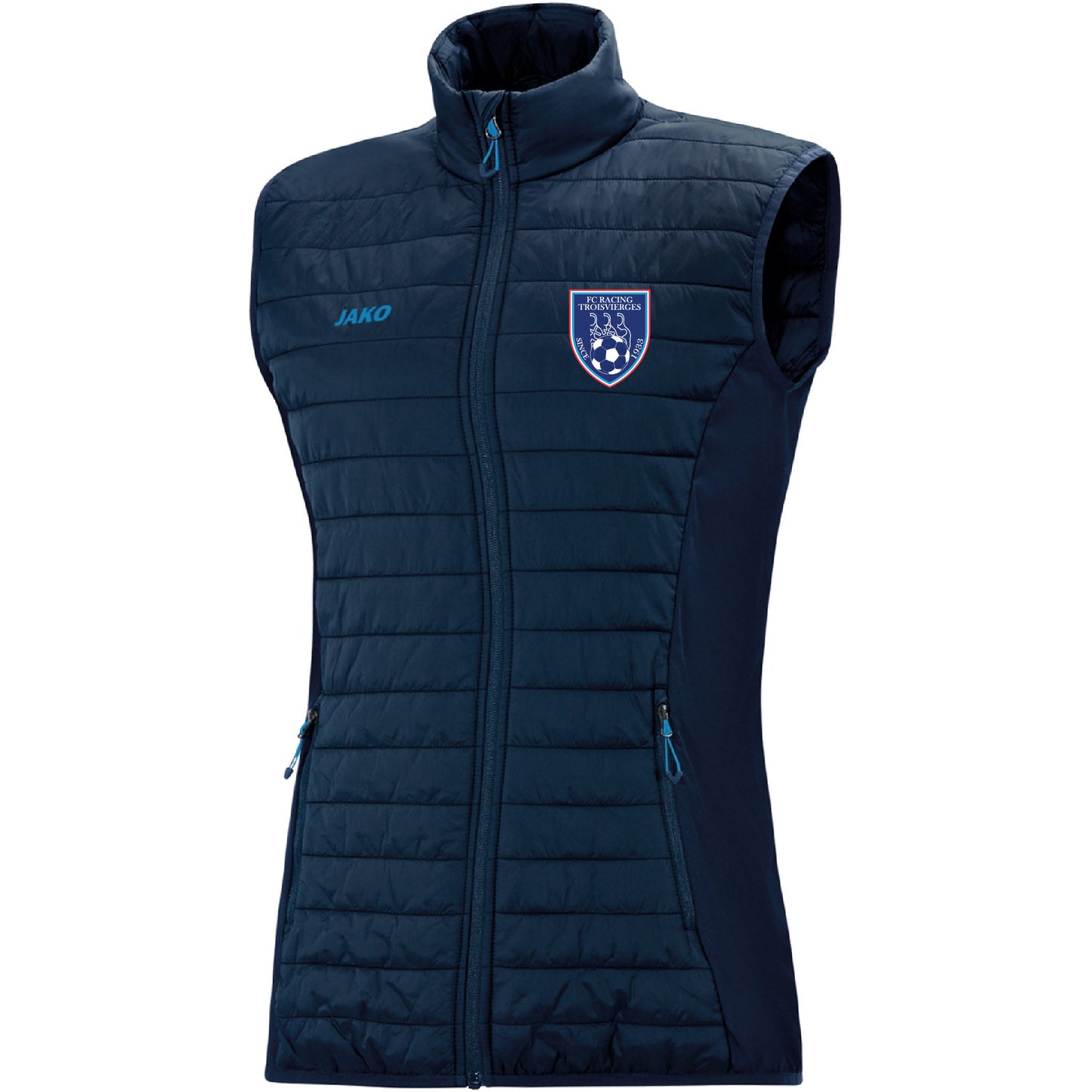 JAKO Gilet Doudounne Premium - Femmes- FC Racing Troisvierges (Broderie-7005-99)