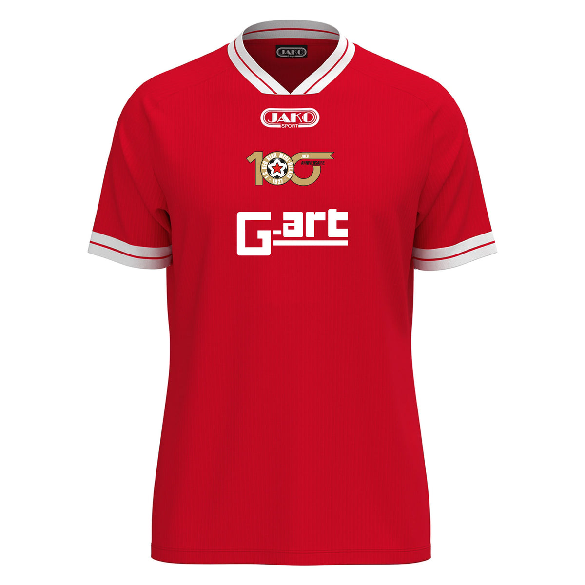 JAKO Tricot Retro "Match Joueurs - Extérieur" Saison 2026-2027 - Red Star Merl (4247-100)