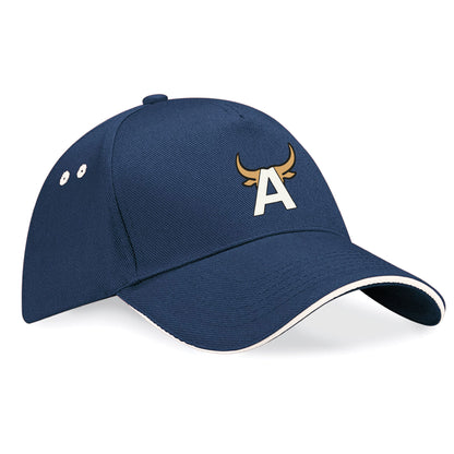 Casquette 2 couleurs - Aston Le Taureau (B15C-Broderie)