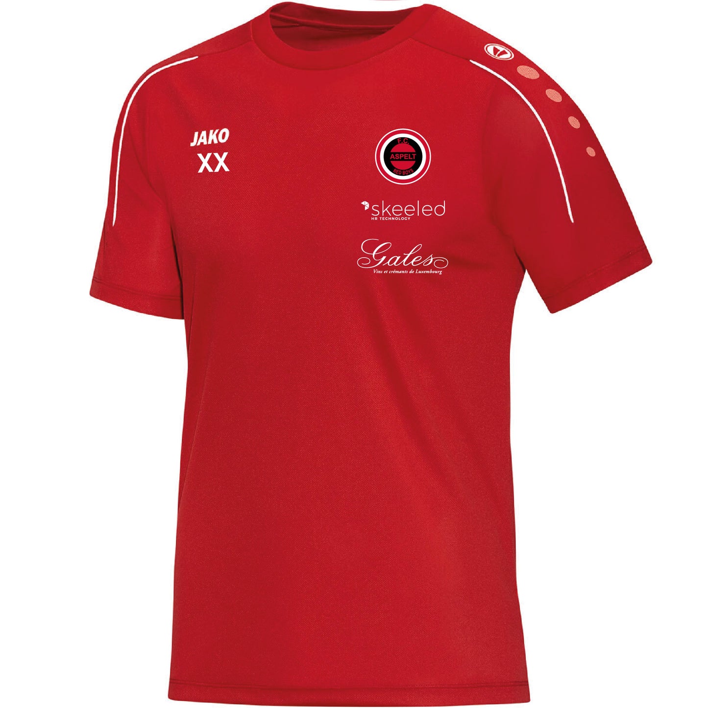JAKO T-shirt polyester classico - Adultes FC Aspelt (6150)