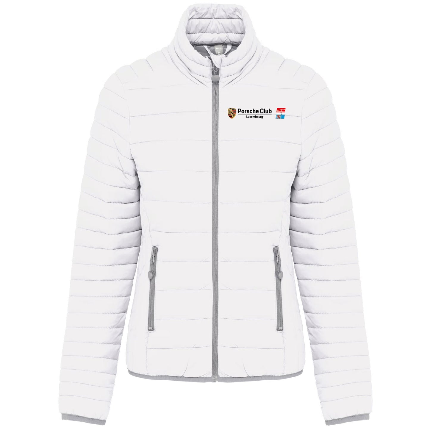 Doudoune légère - Femmes - Porsche Club (Broderie K6121-blanc)