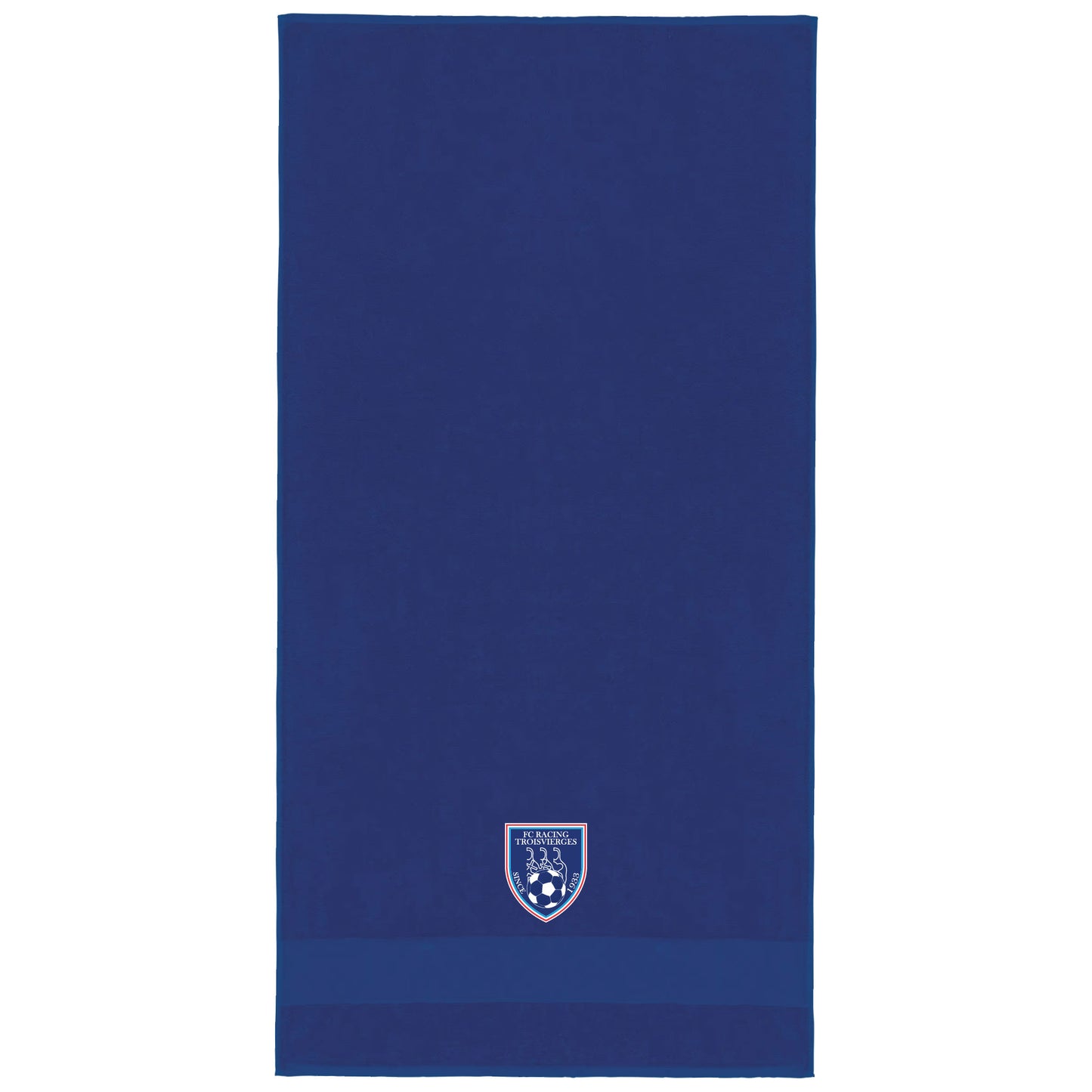 Serviette de bains - FC Racing Troisvierges (Broderie-K113-navy)