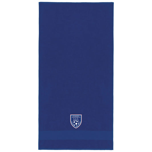 Serviette de bains - FC Racing Troisvierges (Broderie-K113-navy)