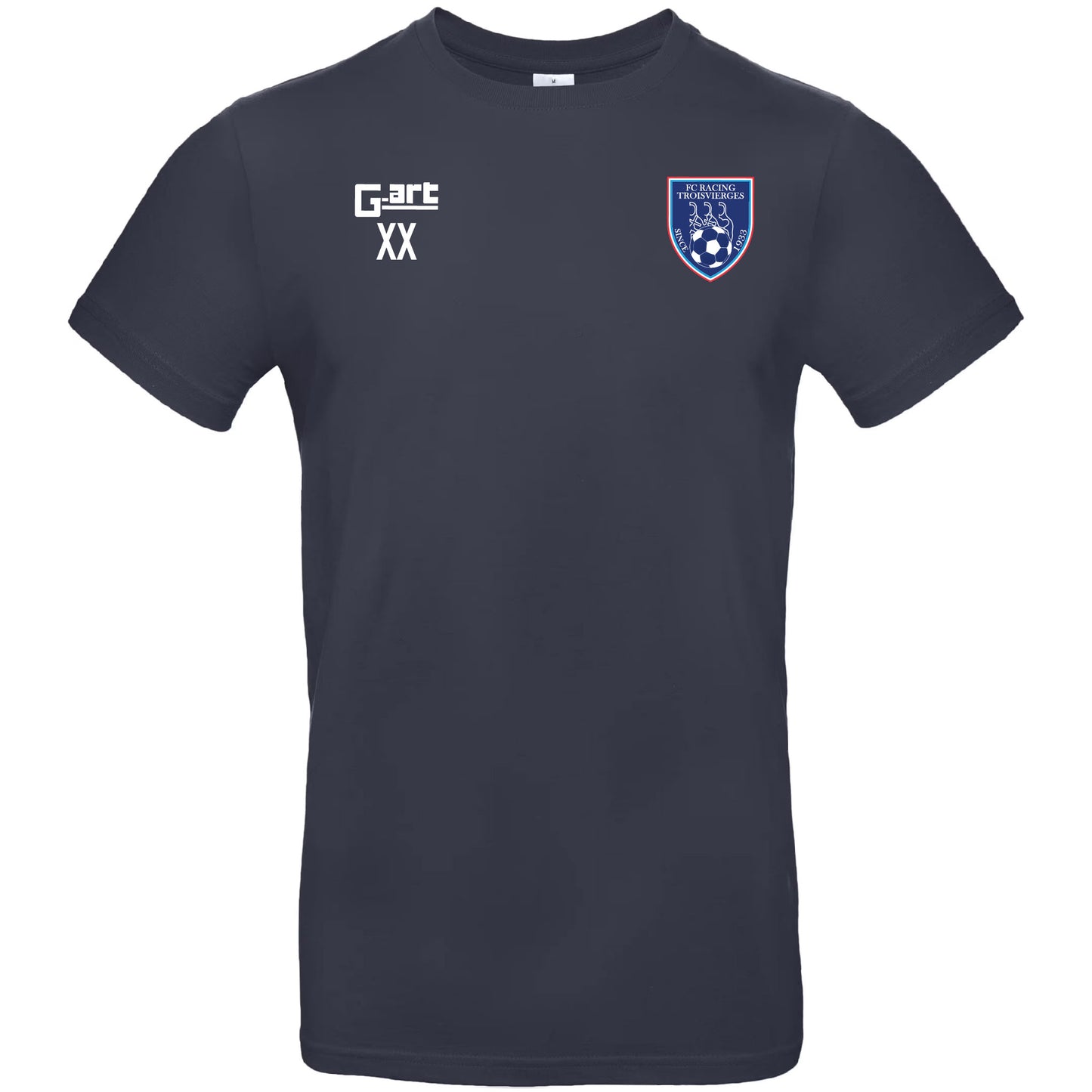 T-Shirt Food Village - Unisex - FC Racing Troisvierges (CGTU03T-Navy)