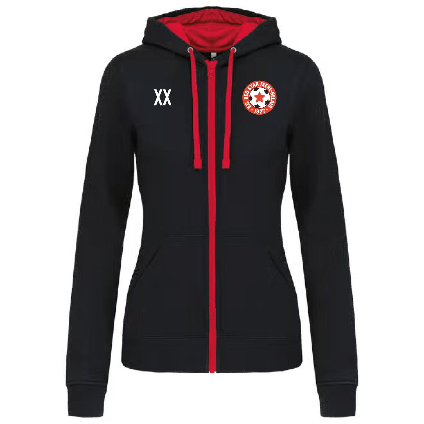 Veste à capuche deux couleurs - Femmes - Red Star Merl (K467)