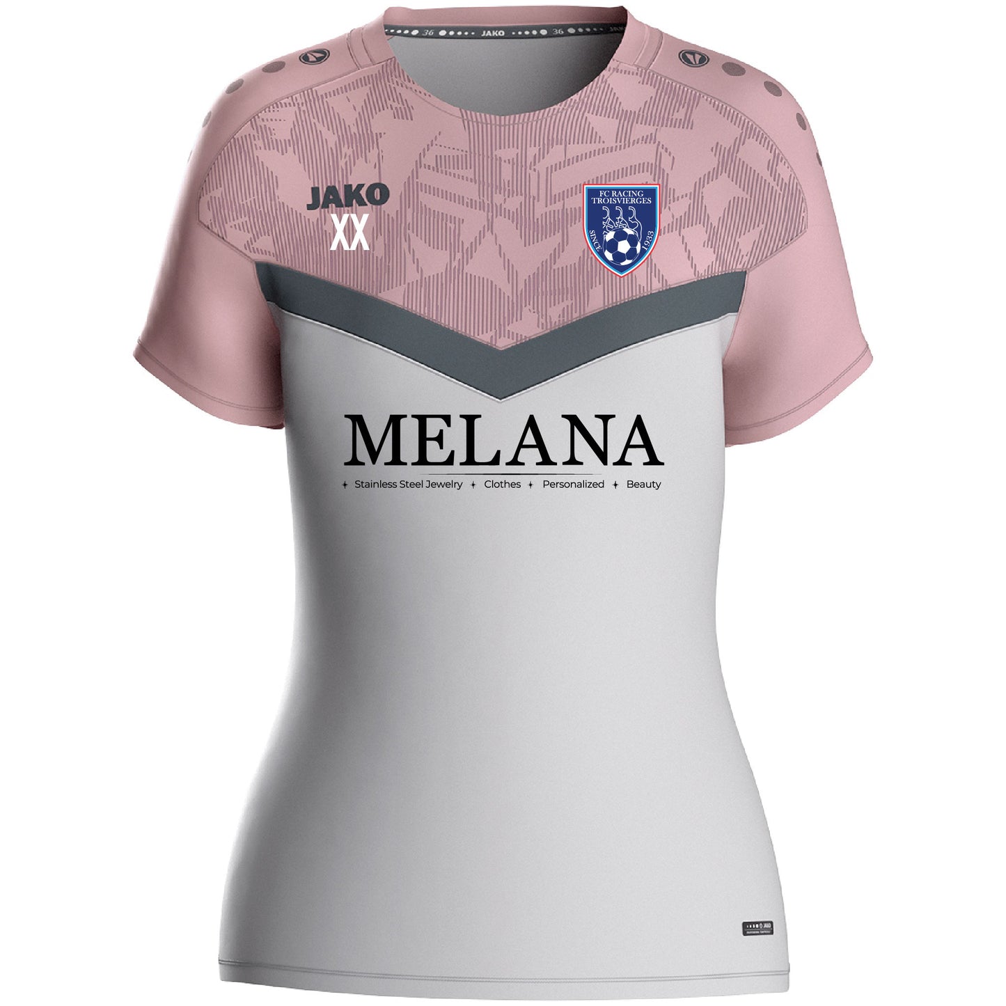 Jako T-Shirt Iconic - Dames - FC Racing Troisvierges (6124-851)