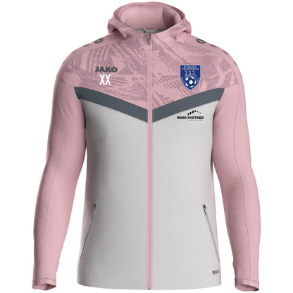 JAKO Veste à capuche ICONIC - Enfants - FC Racing Troisvierges (6824-851)