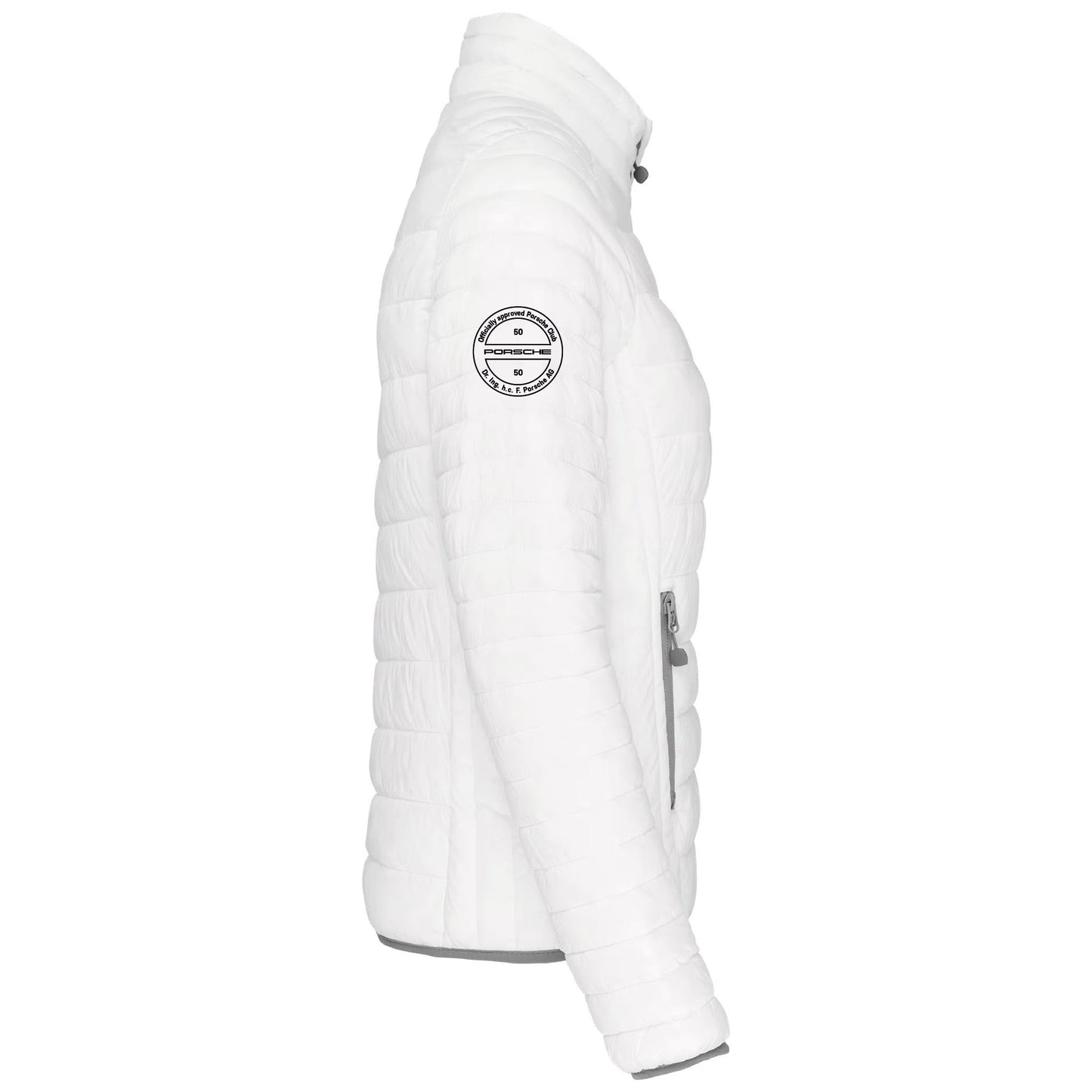 Doudoune légère - Femmes - Porsche Club (Broderie K6121-blanc)