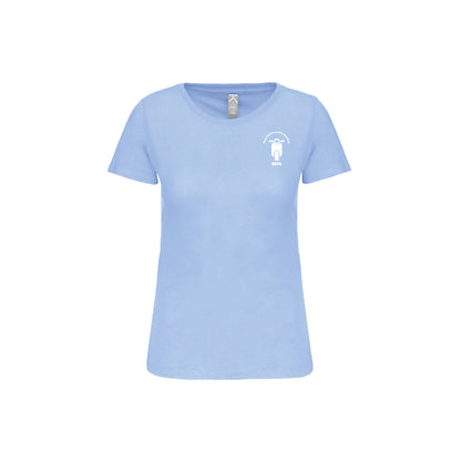 T-shirt Organic Bio -Femmes- Vespa Club - skyblue (K3026iC)