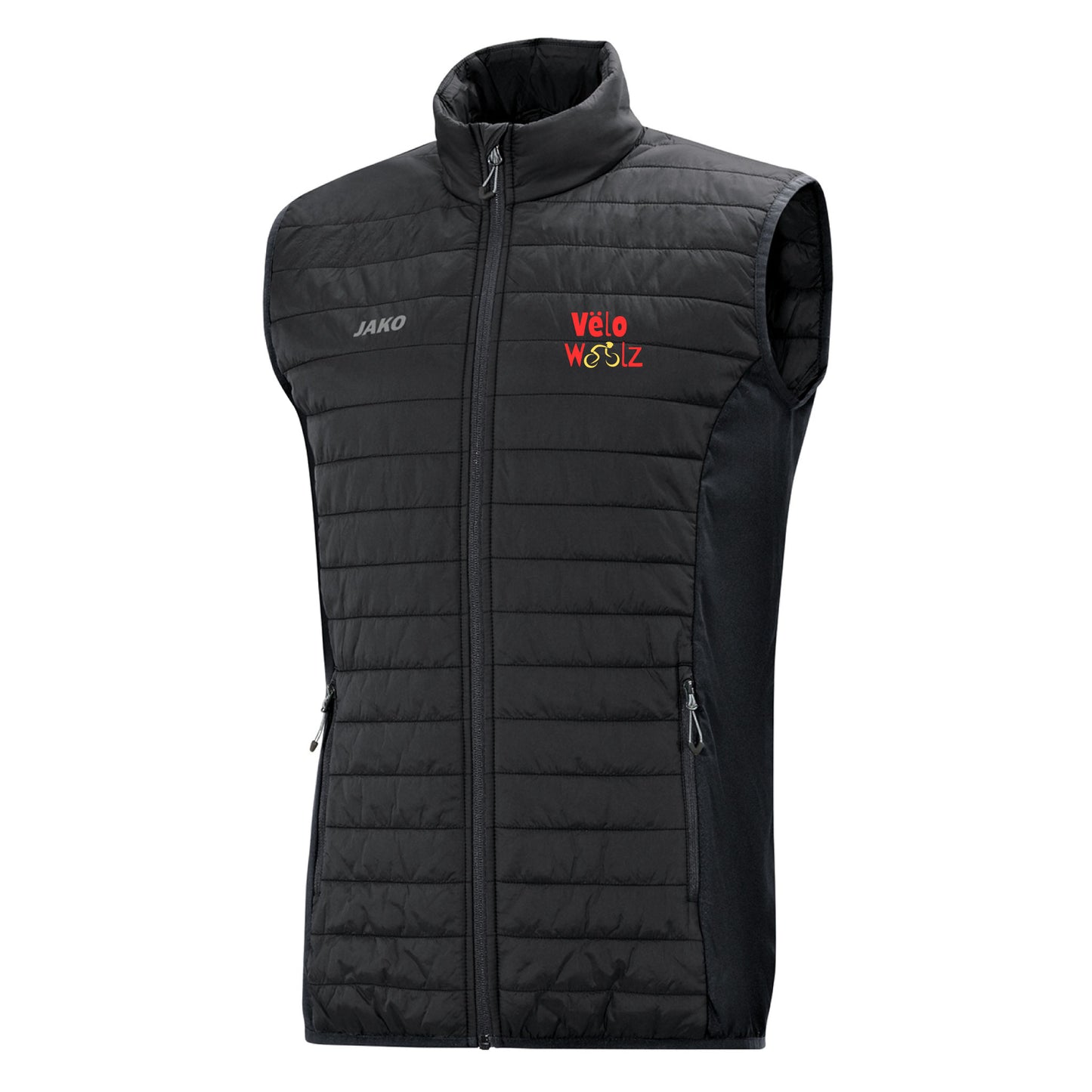Jako Gilet Doudoune - Premium - Hommes - Vëlo Woolz (7005-Broderie)
