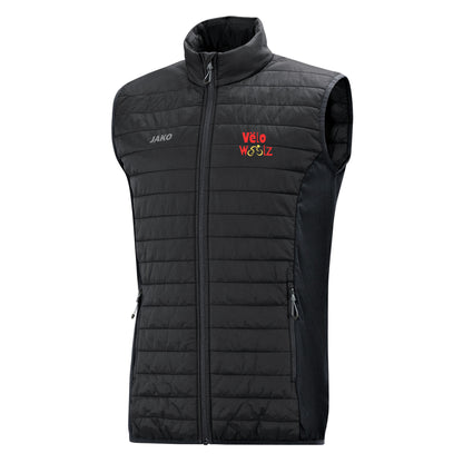 Jako Gilet Doudoune - Premium - Hommes - Vëlo Woolz (7005-Broderie)