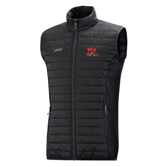 Jako Gilet Doudoune - Premium - Hommes - Vëlo Woolz (7005-Broderie)