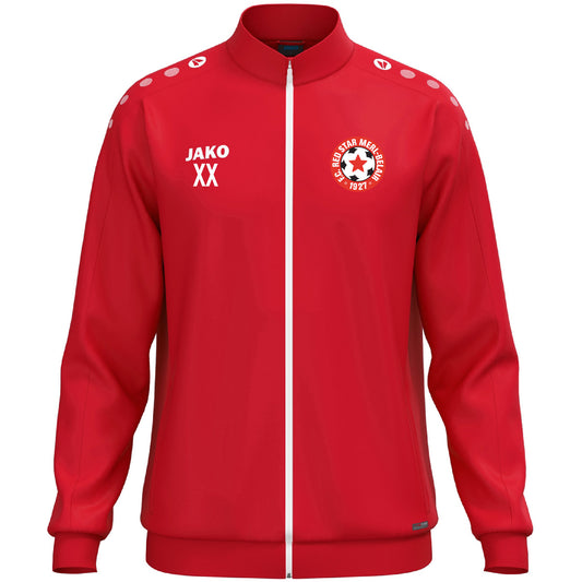 JAKO Veste polyester Classico Adultes - Red Star Merl (9350)