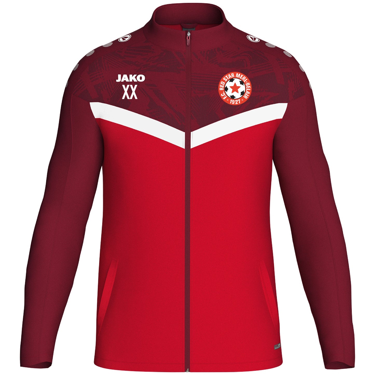 JAKO Veste ICONIC - Adultes - Red Star Merl (9324-103)