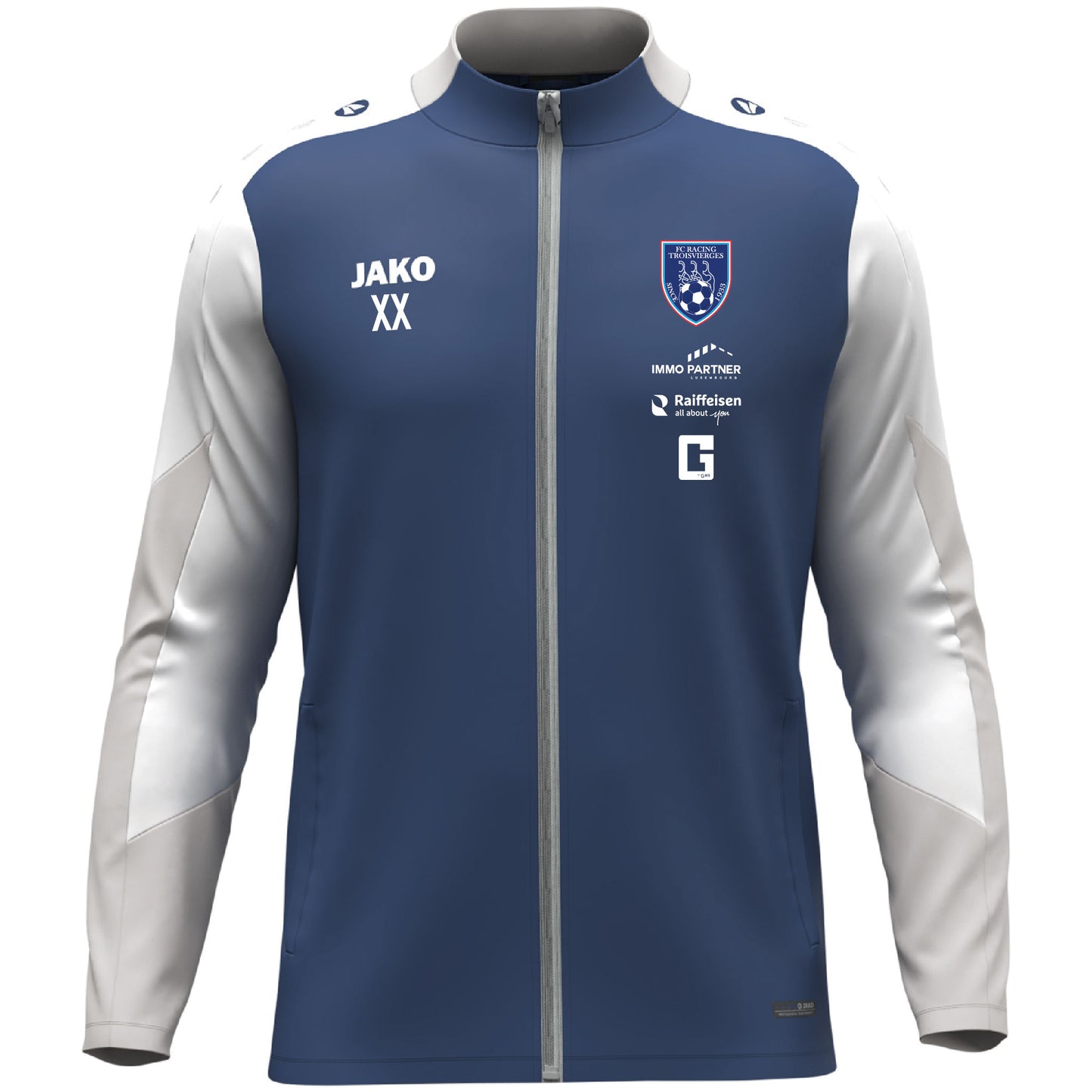 JAKO Veste Polyester DYNAMIC - Enfants - FC Racing Troisvierges (9370-921)