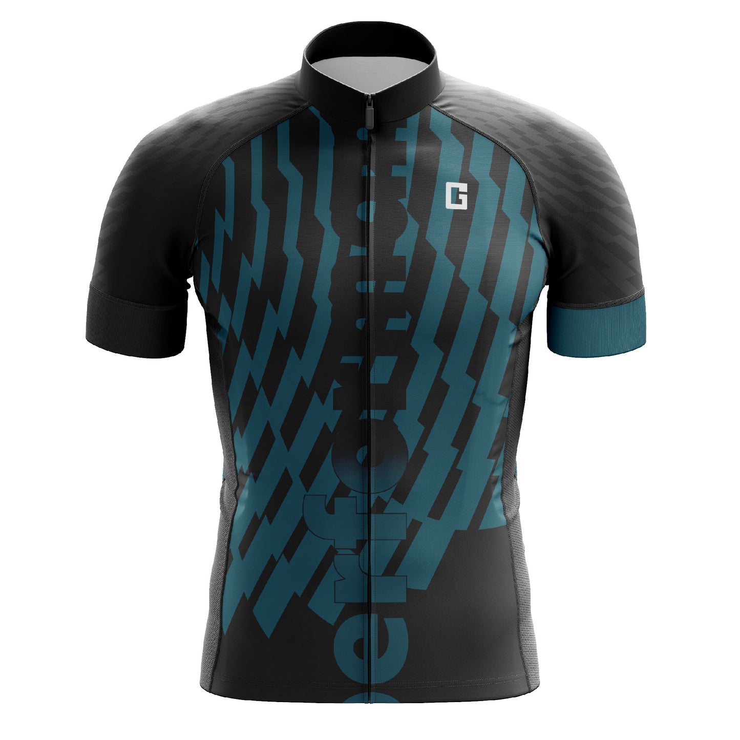 Luxembourg G-art Semi Pro / Short-sleeved cycling jersey