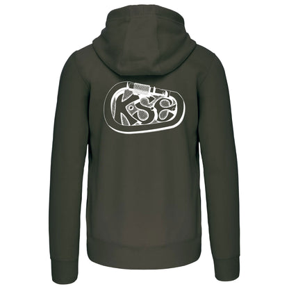Sweat-shirt zippé capuche -Unisexe- KSE (K454)
