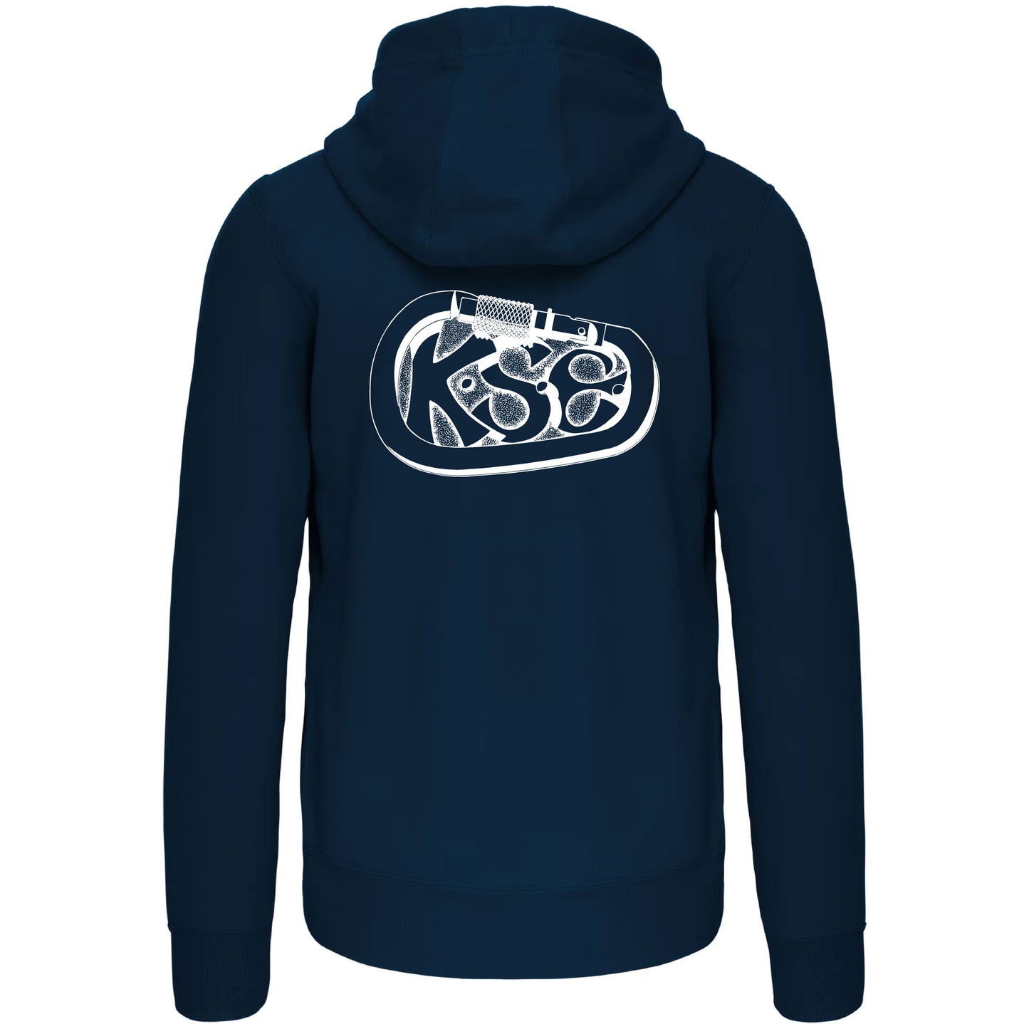 Sweat-shirt zippé capuche -Unisexe- KSE (K454)