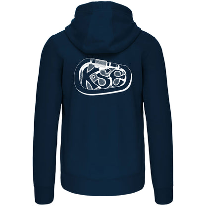 Sweat-shirt zippé capuche -Unisexe- KSE (K454)