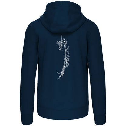 Sweat-shirt zippé capuche -Unisexe- KSE (K454)