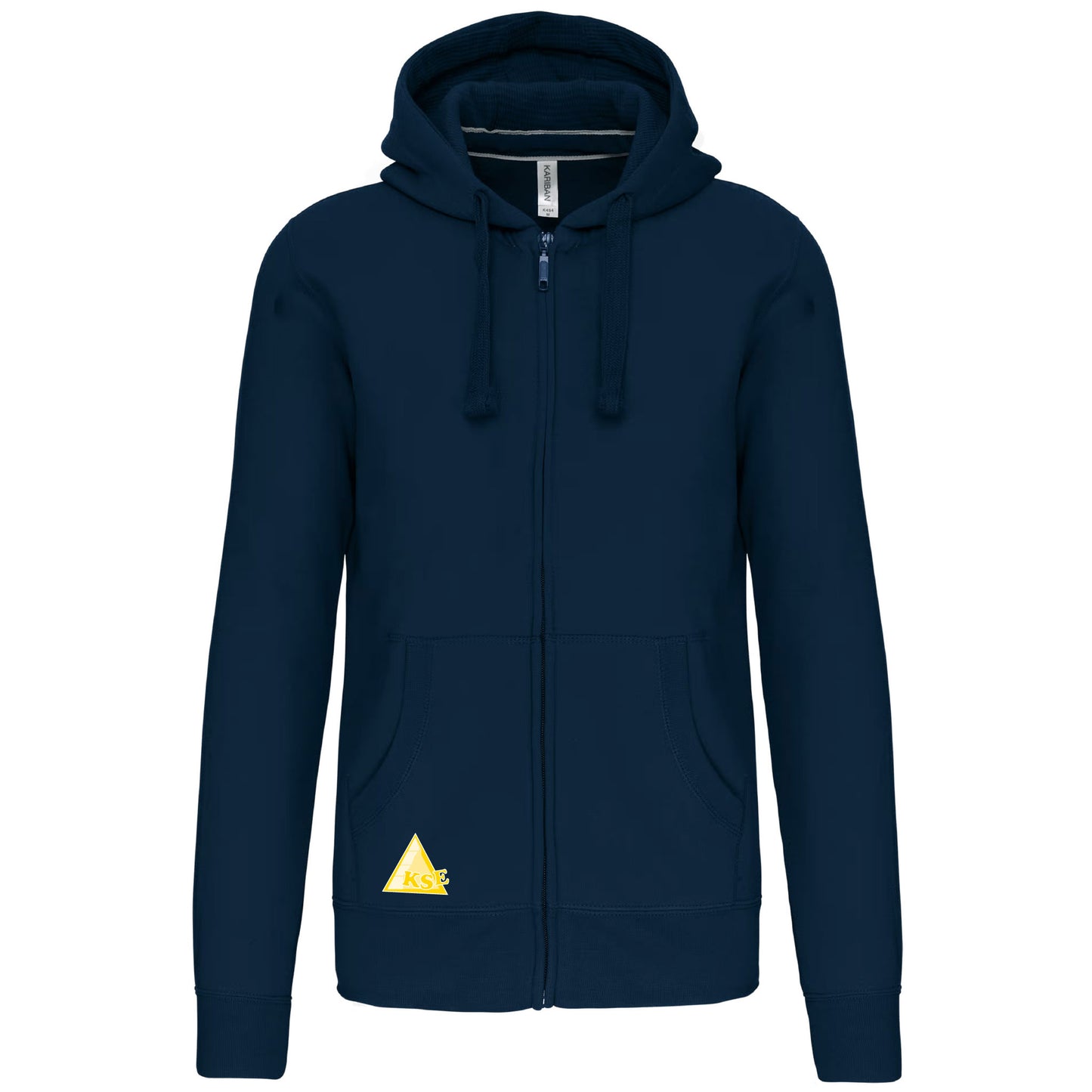 Sweat-shirt zippé capuche -Unisexe- KSE (K454)