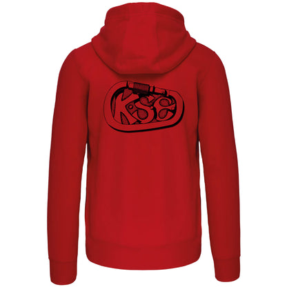 Sweat-shirt zippé capuche -Unisexe- KSE (K454)