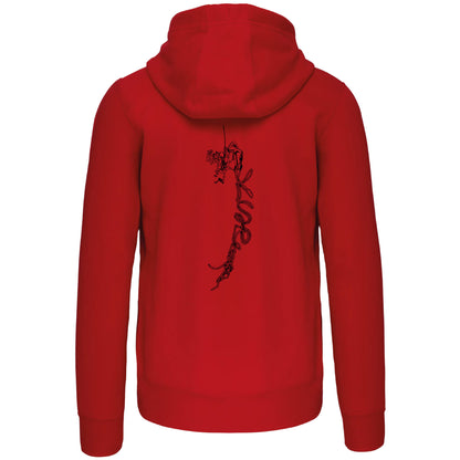 Sweat-shirt zippé capuche -Unisexe- KSE (K454)