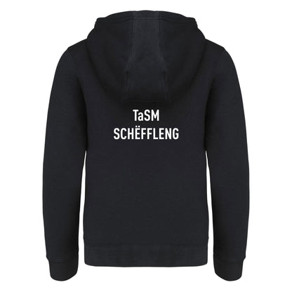 Sweat-shirt capuche zippé -Enfants- TaSM Schëffleng (K455-noir)
