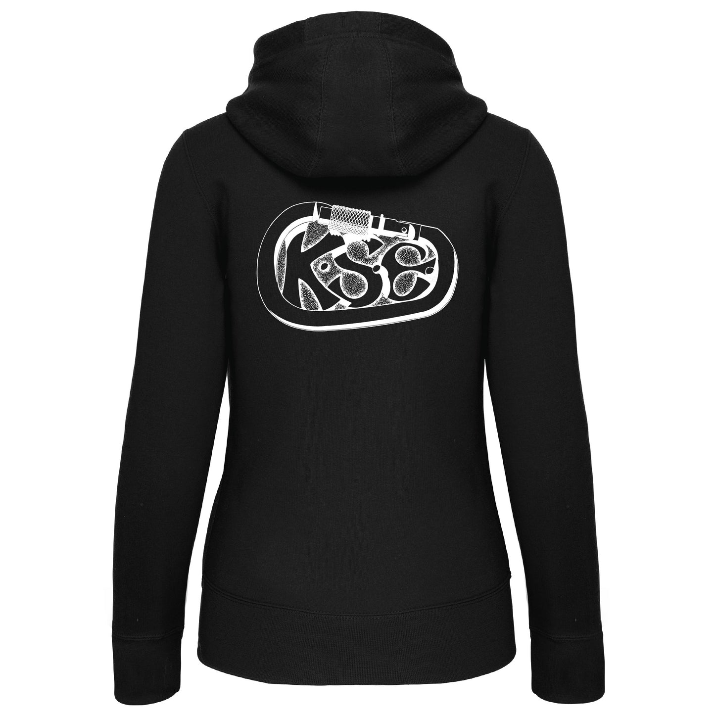 Sweat-shirt zippé capuche -Femmes- KSE (K464)