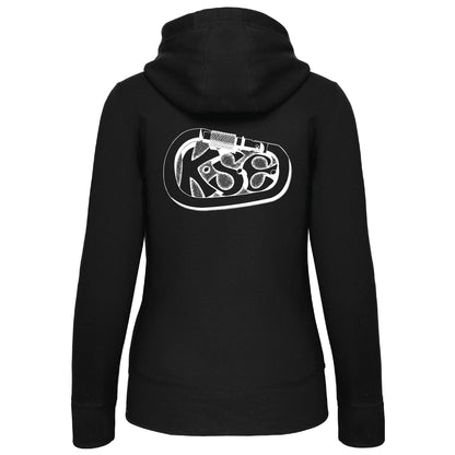 Sweat-shirt zippé capuche -Femmes- KSE (K464)