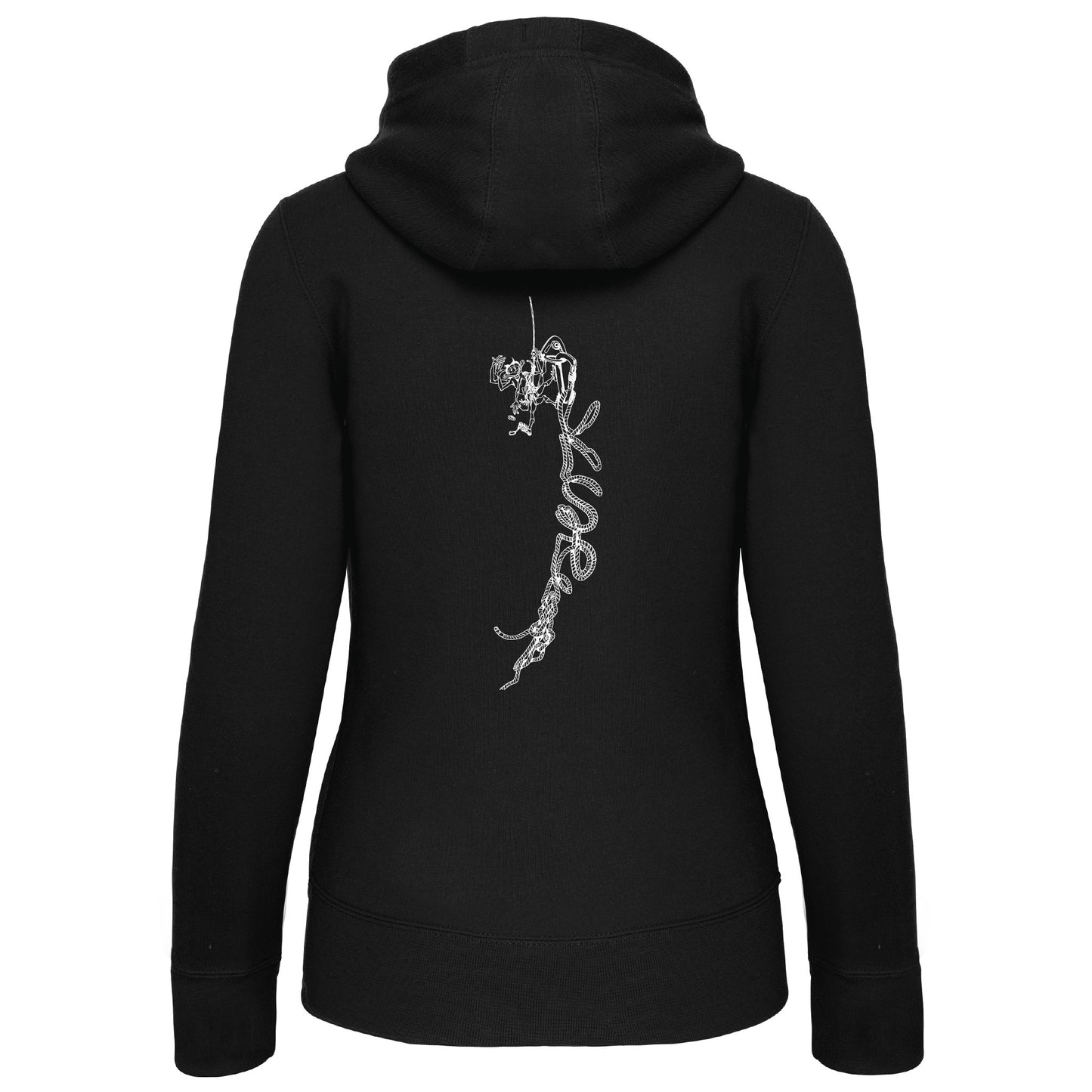 Sweat-shirt zippé capuche -Femmes- KSE (K464)