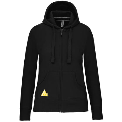 Sweat-shirt zippé capuche -Femmes- KSE (K464)