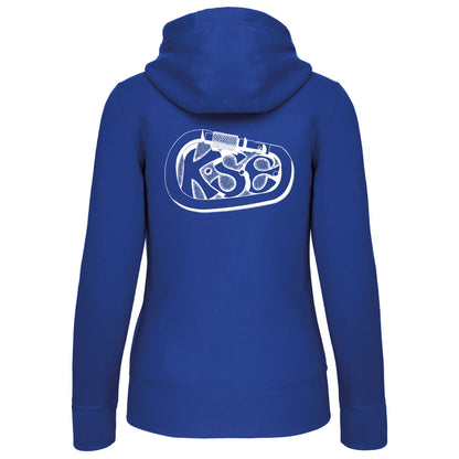 Sweat-shirt zippé capuche -Femmes- KSE (K464)