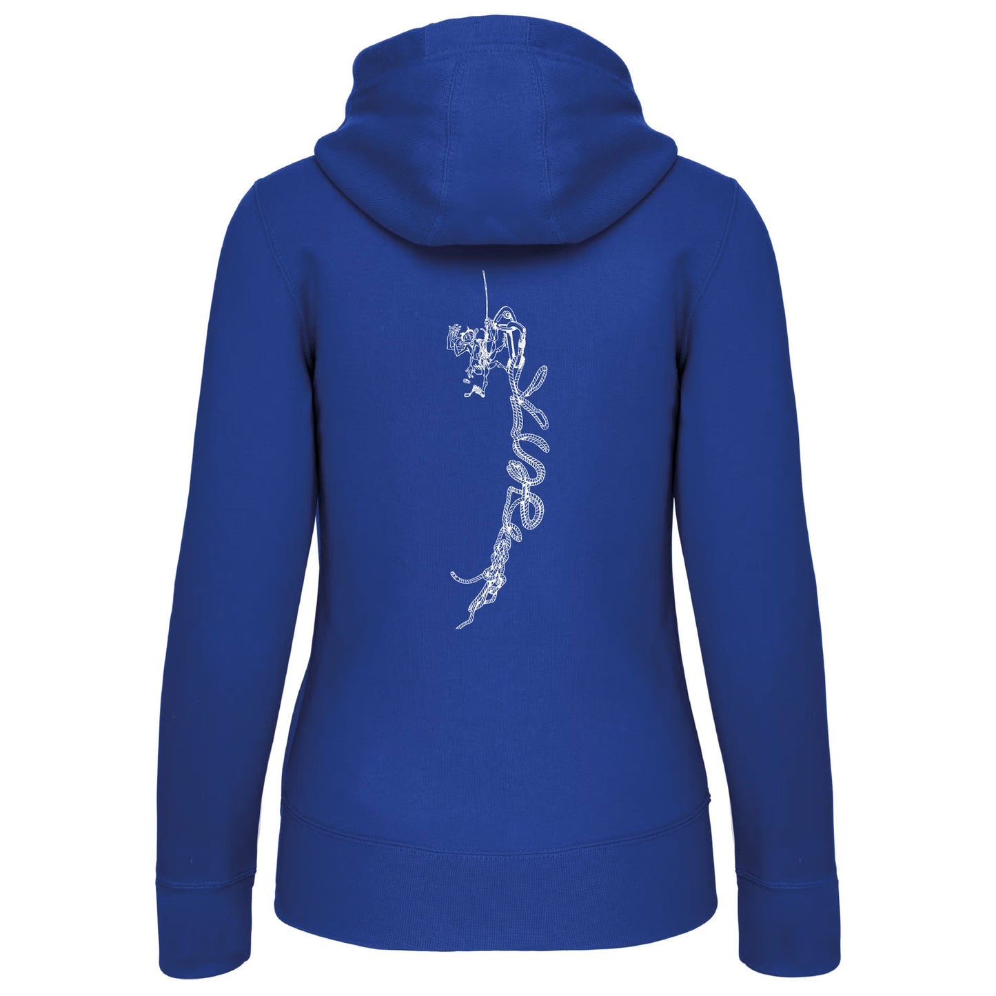 Sweat-shirt zippé capuche -Femmes- KSE (K464)
