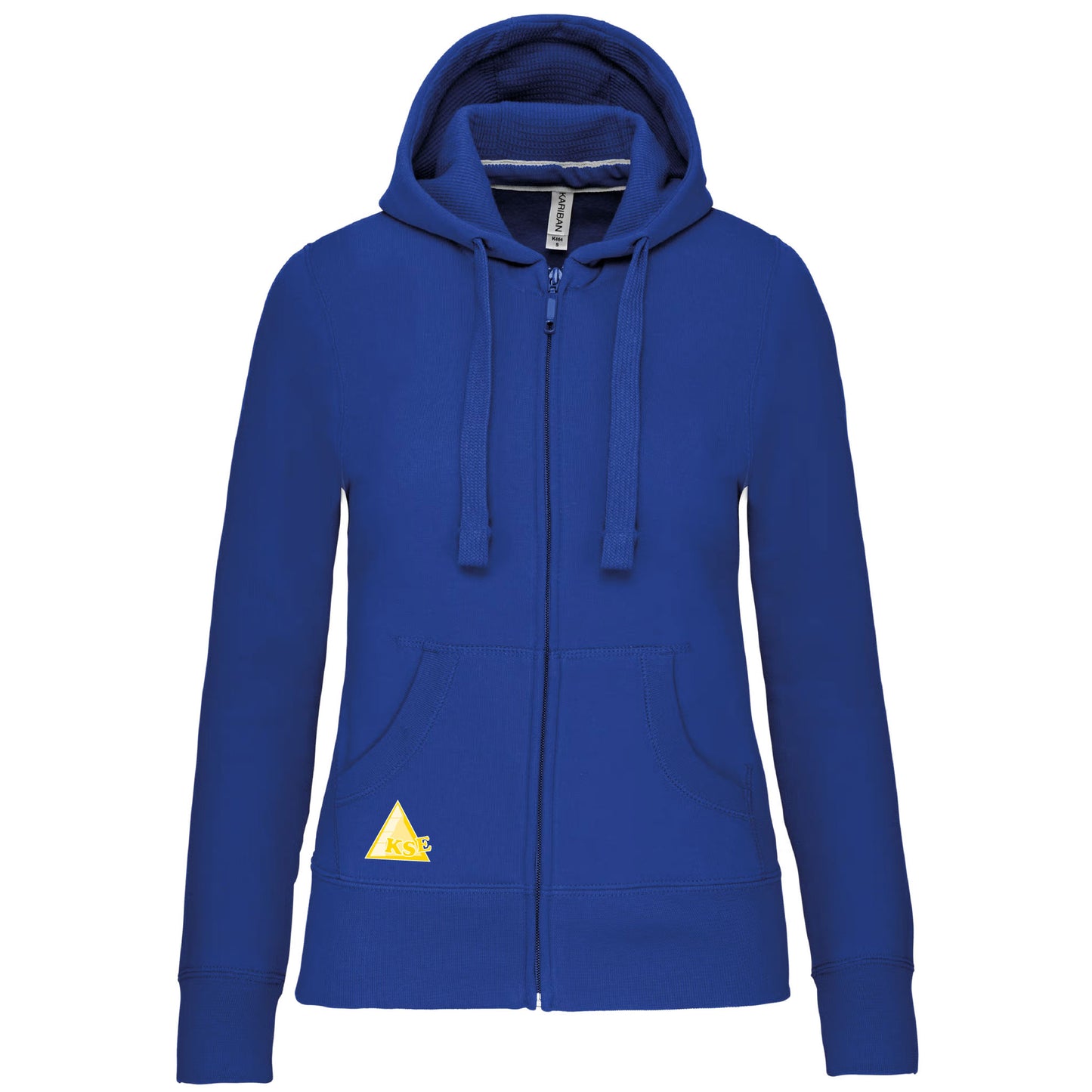 Sweat-shirt zippé capuche -Femmes- KSE (K464)