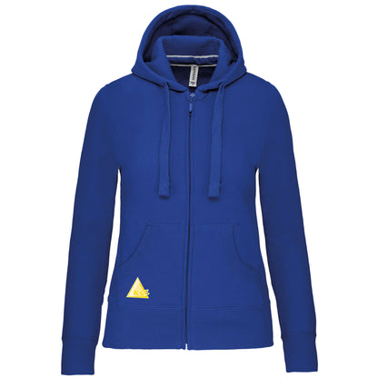Sweat-shirt zippé capuche -Femmes- KSE (K464)
