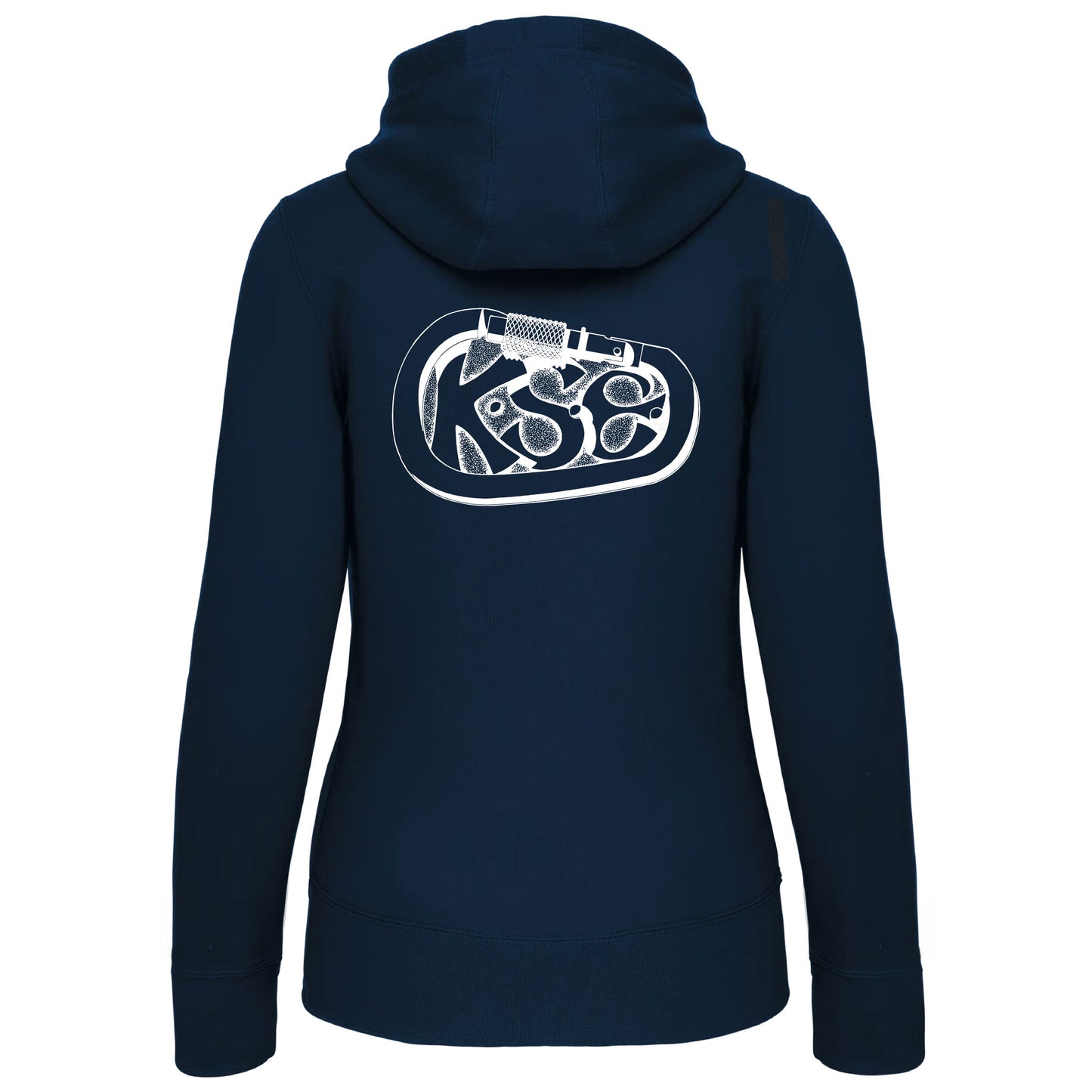 Sweat-shirt zippé capuche -Femmes- KSE (K464)