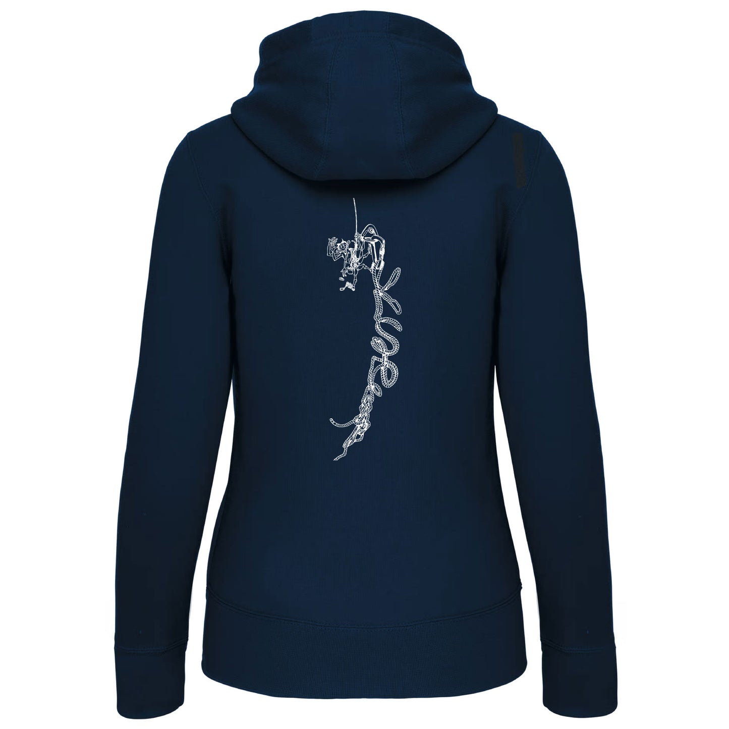 Sweat-shirt zippé capuche -Femmes- KSE (K464)