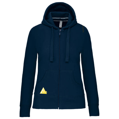 Sweat-shirt zippé capuche -Femmes- KSE (K464)