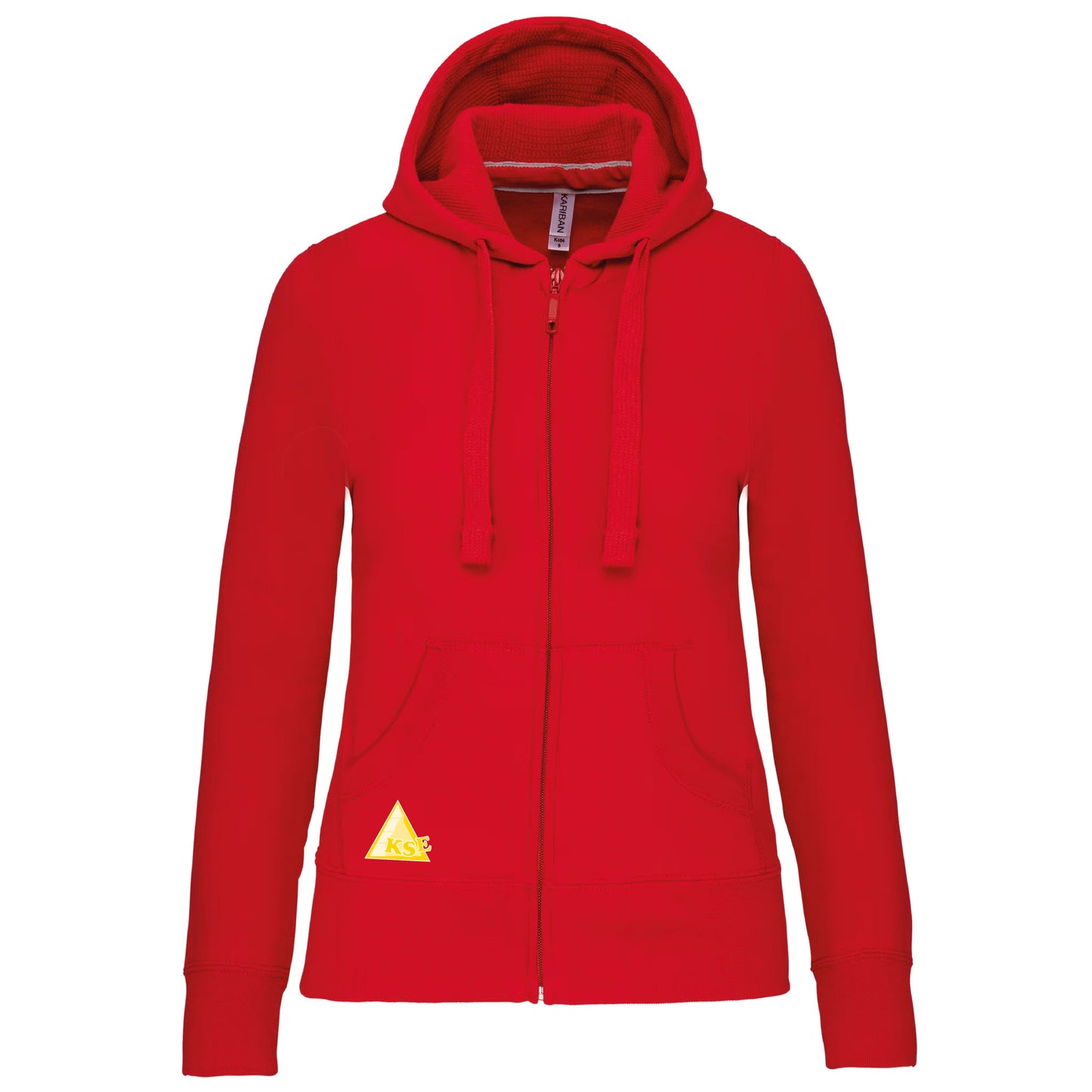 Sweat-shirt zippé capuche -Femmes- KSE (K464)