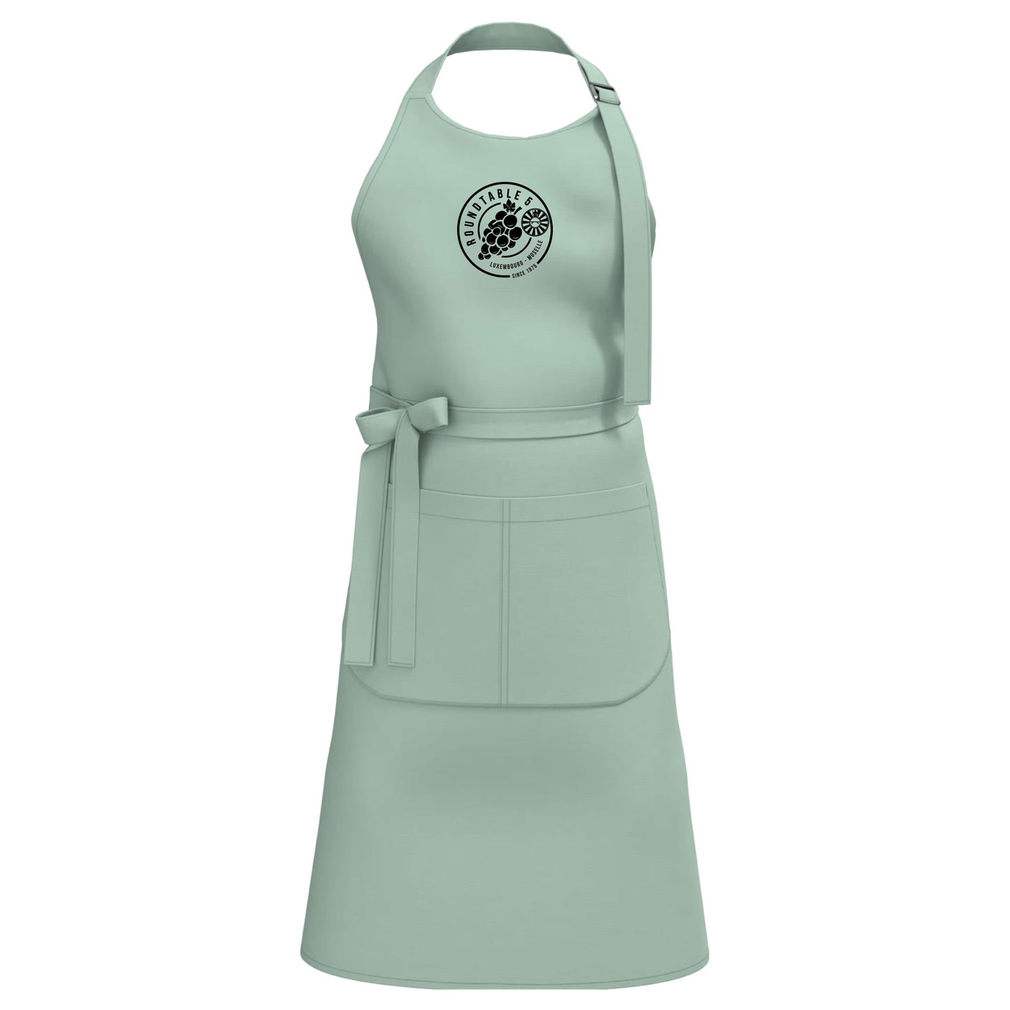 Tablier avec poche en coton Bio - RT (Brod-K8007)