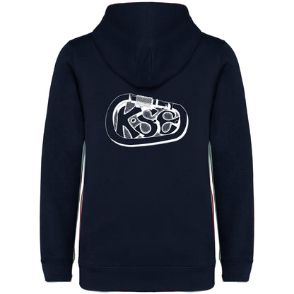 Sweat-shirt capuche zippé -Enfants- KSE (NS405)